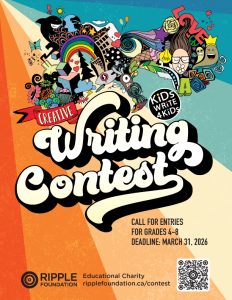 2025KW4K_Poster_thumb Kids writing contest, creative writing for kids, child writing competition, elementary school writing contest, literacy and writing activities for children.